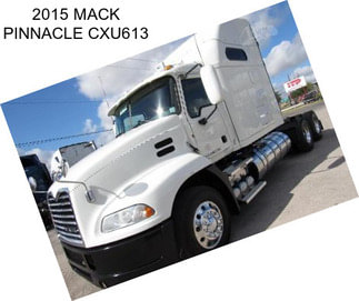 2015 MACK PINNACLE CXU613