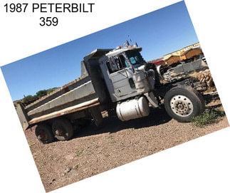 1987 PETERBILT 359