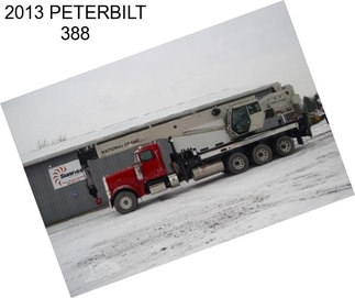 2013 PETERBILT 388