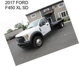 2017 FORD F450 XL SD