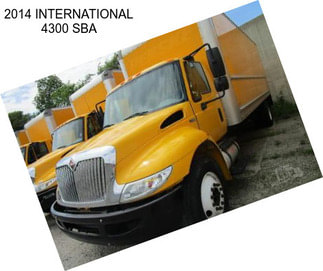 2014 INTERNATIONAL 4300 SBA