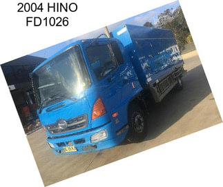 2004 HINO FD1026