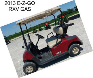 2013 E-Z-GO RXV GAS