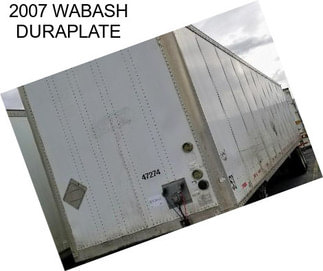 2007 WABASH DURAPLATE