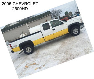 2005 CHEVROLET 2500HD