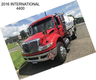 2016 INTERNATIONAL 4400