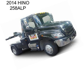 2014 HINO 258ALP