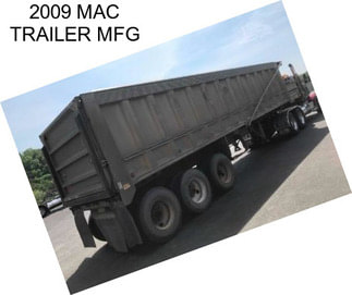 2009 MAC TRAILER MFG