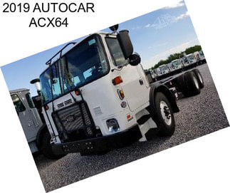 2019 AUTOCAR ACX64