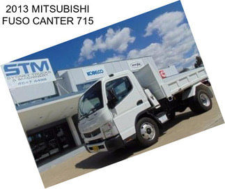 2013 MITSUBISHI FUSO CANTER 715