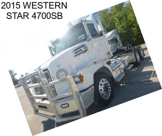 2015 WESTERN STAR 4700SB