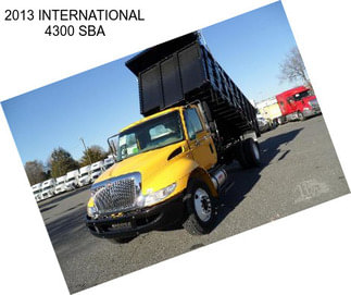 2013 INTERNATIONAL 4300 SBA