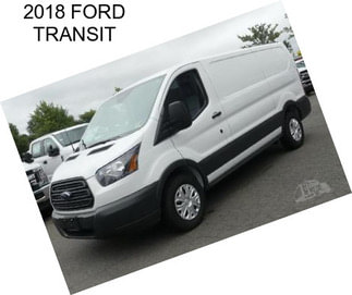 2018 FORD TRANSIT