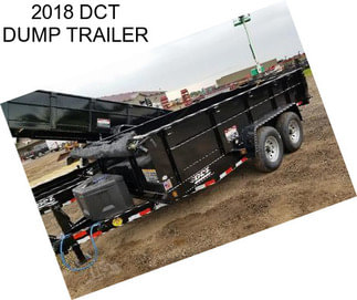 2018 DCT DUMP TRAILER