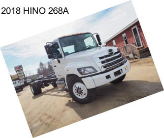 2018 HINO 268A