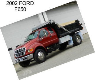 2002 FORD F650