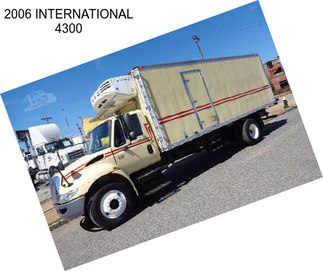 2006 INTERNATIONAL 4300