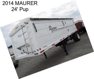 2014 MAURER 24\' Pup