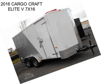 2016 CARGO CRAFT ELITE V 7X16