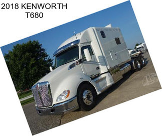 2018 KENWORTH T680