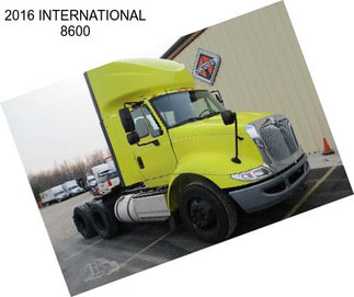 2016 INTERNATIONAL 8600