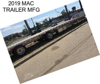 2019 MAC TRAILER MFG