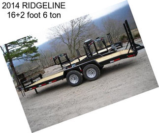 2014 RIDGELINE 16+2 foot 6 ton