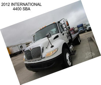 2012 INTERNATIONAL 4400 SBA