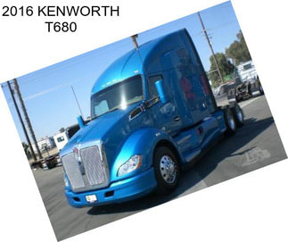 2016 KENWORTH T680