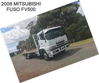 2008 MITSUBISHI FUSO FV500