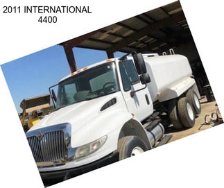 2011 INTERNATIONAL 4400