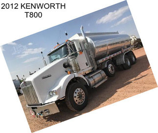 2012 KENWORTH T800