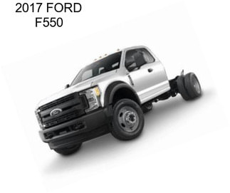 2017 FORD F550