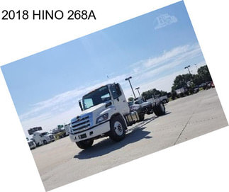 2018 HINO 268A