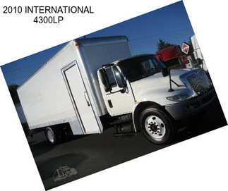 2010 INTERNATIONAL 4300LP