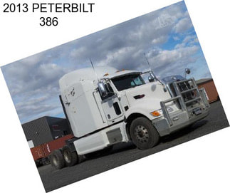 2013 PETERBILT 386