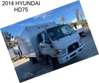 2014 HYUNDAI HD75