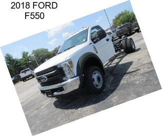 2018 FORD F550