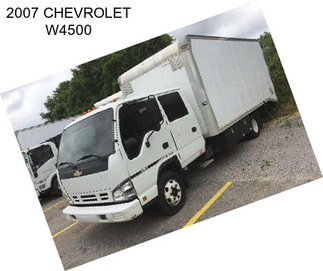 2007 CHEVROLET W4500