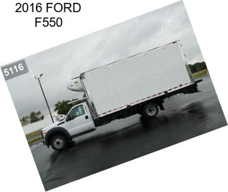 2016 FORD F550