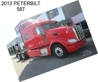 2013 PETERBILT 587