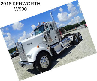 2016 KENWORTH W900