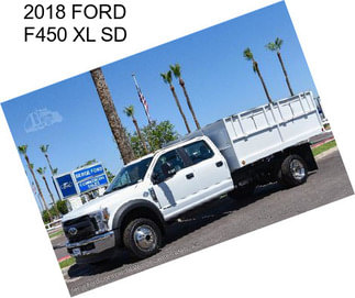 2018 FORD F450 XL SD