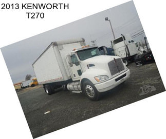 2013 KENWORTH T270