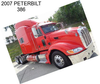 2007 PETERBILT 386