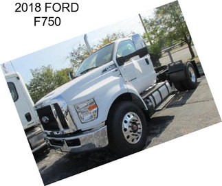 2018 FORD F750