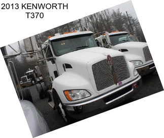 2013 KENWORTH T370