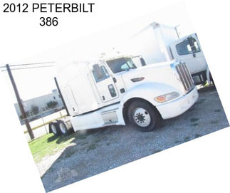 2012 PETERBILT 386