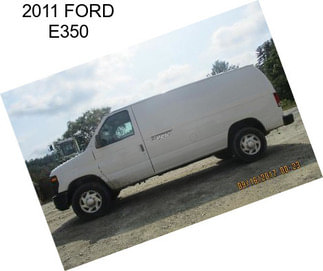 2011 FORD E350