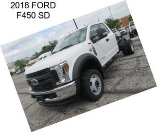 2018 FORD F450 SD